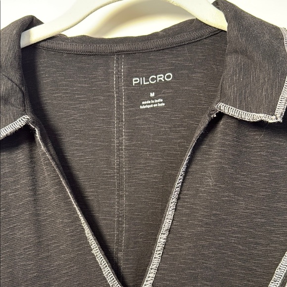Pilcro Black Long Sleeve Women's Top - Picture 2 of 8